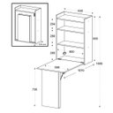 Ver imagem 4 de Armário Multiuso de Parede com Mesa de Apoio Multimóveis