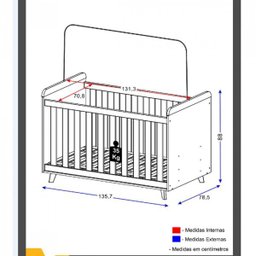 Berço Regulável com Suporte Mosquiteiro - 3