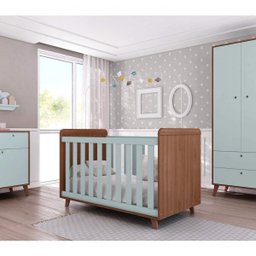 Berço Regulável com Suporte Mosquiteiro - 1