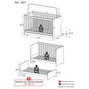 Ver imagem 4 de Berço com Suporte Mosquiteiro 3 em 1