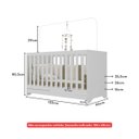 Ver imagem 5 de Berço com Suporte Mosquiteiro 3 em 1