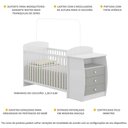 Ver imagem 5 de Berço Cômoda 3 Gavetas Cookie