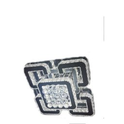 Lustre Plafon Cristal Quadrado LED 72W - 3 Temperaturas - 1 Lustre Plafon Cristal Quadrado LED 72W - 3 Temperaturas - 1