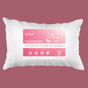 Ver imagem 2 de Kit 4 Travesseiros Pluma de Ganso 50x70cm Casa Dona 200 Fios Branco