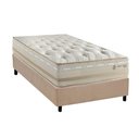 Ver imagem 1 de Conjunto Box Solteiro: Colchão Molas Herval Maxspring C1626 + Base Crc Suede Clean (96x203)