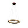 Lustre para Sala de Jantar Pendente Aura Piccola nas Cores Cobre e Champagne com LED Integrado - 1