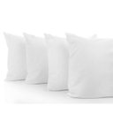 Ver imagem 2 de Kit 04 Travesseiros de Fibra siliconizada Percal Casa Dona 50x70cm Branco