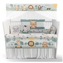 Ver imagem 1 de Kit Berço Enxoval de Bebê Safari Verde