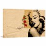 Quadro decorativo Marilyn Monroe Pop Art com Tela em Tecido - 1