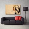 Quadro decorativo Marilyn Monroe Pop Art com Tela em Tecido - 2