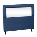 Ver imagem 2 de Cabeceira Espelhada 195cm King Azul