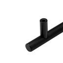 Ver imagem 3 de Puxador para Portas e Gavetas 256 mm x Ø12 mm Preto 4 Peças