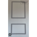 Ver imagem 5 de Moldura Roda Meio Ripado Eva Adesivo Lua 5cmx5mm 10 Metros - Cinza