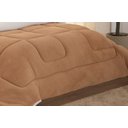 Ver imagem 5 de Edredom Coberdrom Solteiro Sherpa Pele De Carneiro C/ Soft Caramelo [F101]