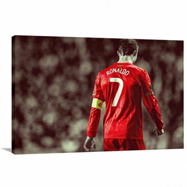 Placas Quadros Decorativos Do Cristiano Ronaldo Cr7 em Promoção na