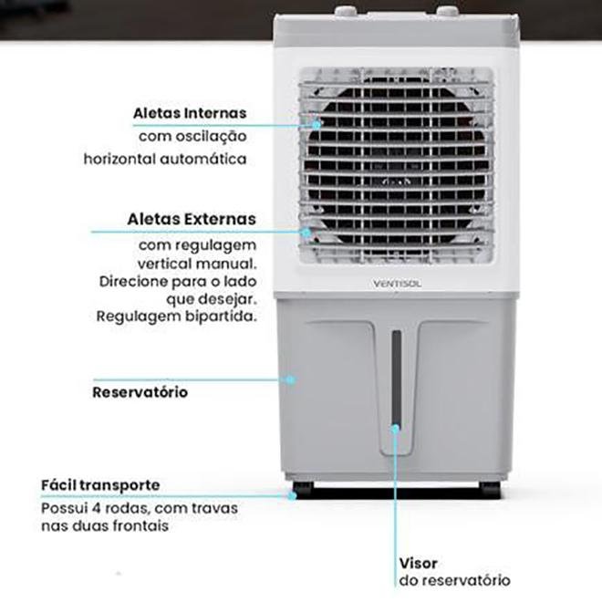 Climatizador de Ar Ventisol Clin60 Pro-01 60 Litros 150w - 2