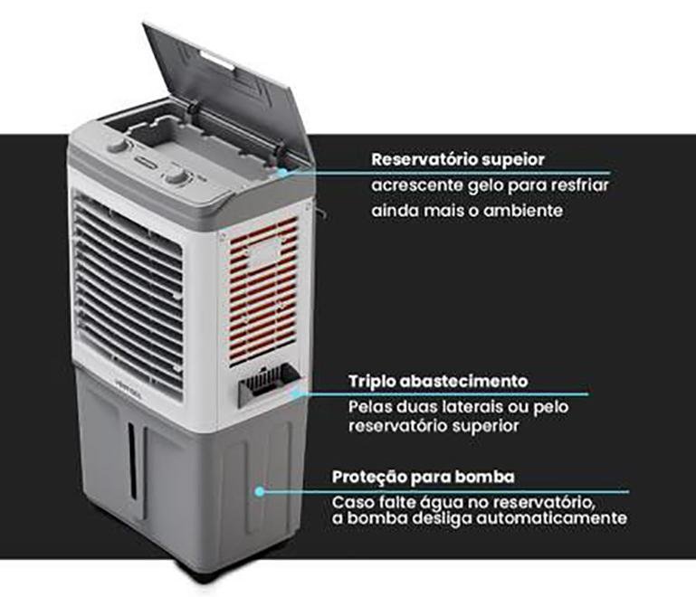 Climatizador de Ar Ventisol Clin60 Pro-01 60 Litros 150w - 4