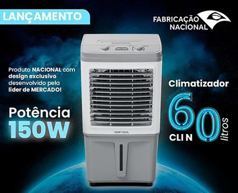 Climatizador de Ar Ventisol Clin60 Pro-01 60 Litros 150w - 3