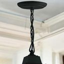 Ver imagem 3 de Pendente Luminária Teto Colonial Vintage Preto E27 Interno Externo 110v 220v Dital 335