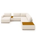 Ver imagem 6 de Sofá de Canto France 6 Lugares Modulado 291cm a 312cm Off White Sallar Home
