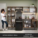 Ver imagem 6 de Armário de Cozinha Completa 229cm Rustic Emilly Madesa 05
