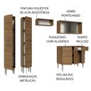 Ver imagem 5 de Armário de Cozinha Completa 229cm Rustic Emilly Madesa 05