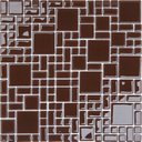 Ver imagem 1 de Kit 1m² Pastilha de Vidro Cristal 30cm X 30cm