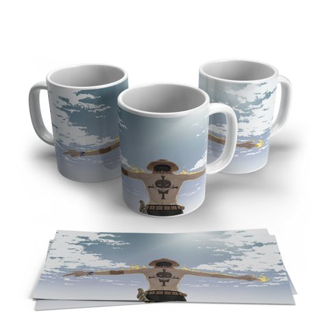 Caneca de Porcelana One Piece Modelo 001