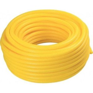 Eletroduto Corrugado Amarelo 3/4 25mm C/50M Tramontina