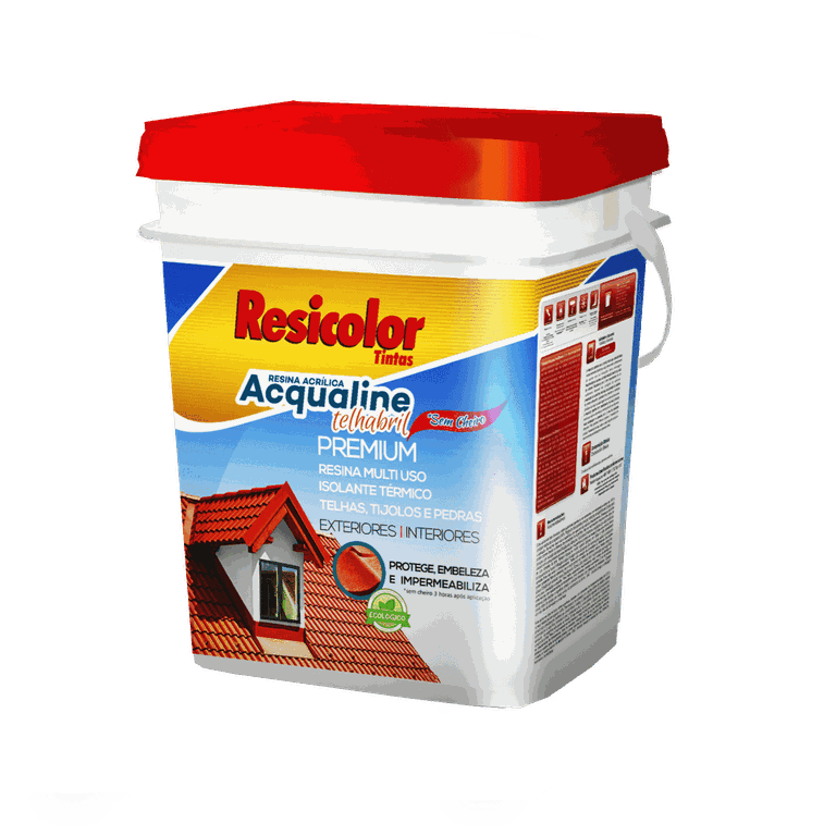 RESINA INCOLOR 18L BRIL AGUA RESICOLOR 3949