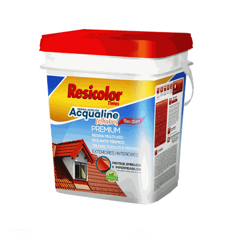RESINA INCOLOR 18L BRIL AGUA RESICOLOR 3949