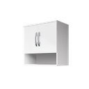 Ver imagem 3 de Armário Aéreo 2 Portas C/ Nicho Organizador - 58cm de Largura.