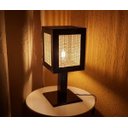 Ver imagem 1 de Abajur de Mesa Rustico Sala Quarto Decoração Hall Sofisticado