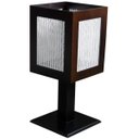 Ver imagem 3 de Abajur de Mesa Rustico Sala Quarto Decoração Hall Sofisticado