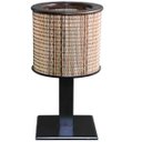 Ver imagem 2 de Abajur Rustico Cúpula 20cm Diâmetro Sala Quarto Hall