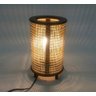Par de Luminárias Abajur em Bambu Japonês para Sala Quarto - 4