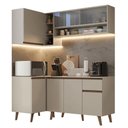 Ver imagem 3 de Armário de Cozinha Completa de Canto 265cm Nice Madesa