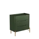 Ver imagem 2 de Mesa de Cabeceira 3 Gavetas L67,5 X A70cm Mdf