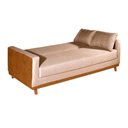 Ver mais imagens de Sofá Cama Yara 3 Lugares Retrátil e Reclinável 205cm Bege Linho Bom Pastor