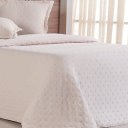 Ver imagem 4 de Kit Colcha King Miraggio New Soft 260x280cm Pêssego Claro