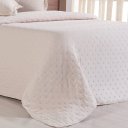 Ver imagem 5 de Kit Colcha King Miraggio New Soft 260x280cm Pêssego Claro