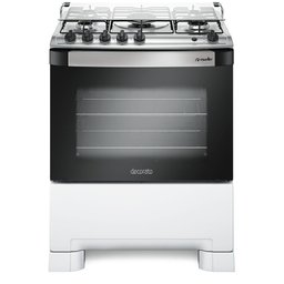 Fogão Mueller 5 Bocas Decorato Branco com Tripla Chama Branco Bivolt - 1