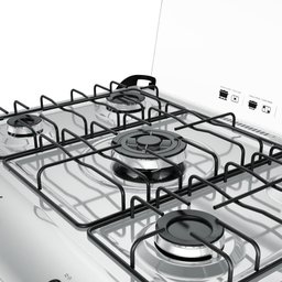 Fogão Mueller 5 Bocas Decorato Branco com Tripla Chama Branco Bivolt - 4