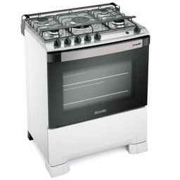 Fogão Mueller 5 Bocas Decorato Branco com Tripla Chama Branco Bivolt - 2