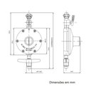 Ver imagem 4 de Regulador de Gás 506/01 2 Kg/h - Aliança