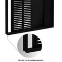 Ver imagem 4 de Porta de Alumíno Balcão de Correr Lateral Flex 3 Folhas 214,5x150cm Lucasa Eccellente Preto
