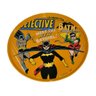 Prato De Bolo com Pé Porcelana DC Batgirl Fd Laranja 75026309 - 1
