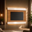 Ver imagem 2 de Painel para TV até 60 Polegadas Classic 1,80m Imcal Sala de Estar Moderno