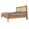 Cama Ricco Queen Madeira com Palhinha Amêndoa - 5