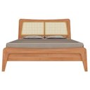 Ver imagem 4 de Cama Ricco Queen Madeira com Palhinha Amêndoa